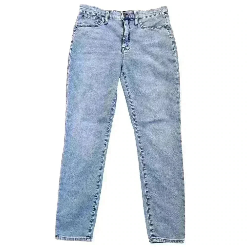 J.Crew Re-Imagined Women's 8" Mid-rise Skinny Fit Jeans  Size 30 #101